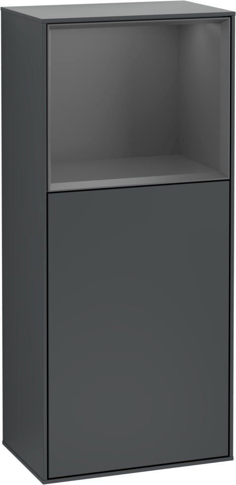 Villeroy & Boch Finion Seitenschrank G510GF, 418 mm, Glossy White Lacquer, mit Beleuchtung