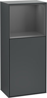 Villeroy & Boch Finion Seitenschrank G510GF, 418 mm, Glossy White Lacquer, mit Beleuchtung