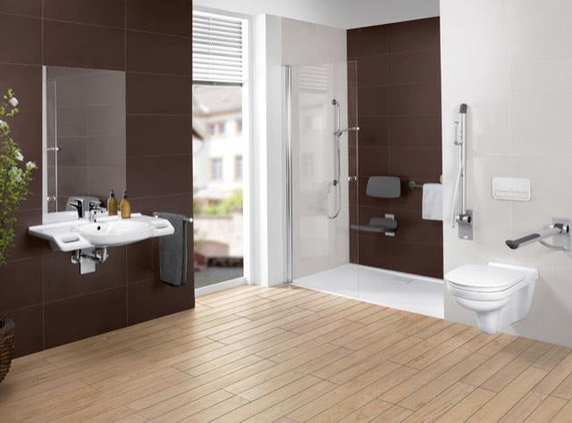 Villeroy & Boch ViCare Wandwaschbecken 810x560 mm Weiß Alpin – Barrierefrei & Unterfahrbar
