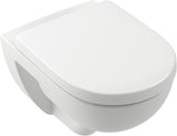 Villeroy & Boch O.novo Wand-WC Set 5660CL eckig weiß alpin mit WC-Sitz und SoftClosing