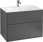 anthrazit / Mitteldichte Faserplatte (MDF) / keine Angabe