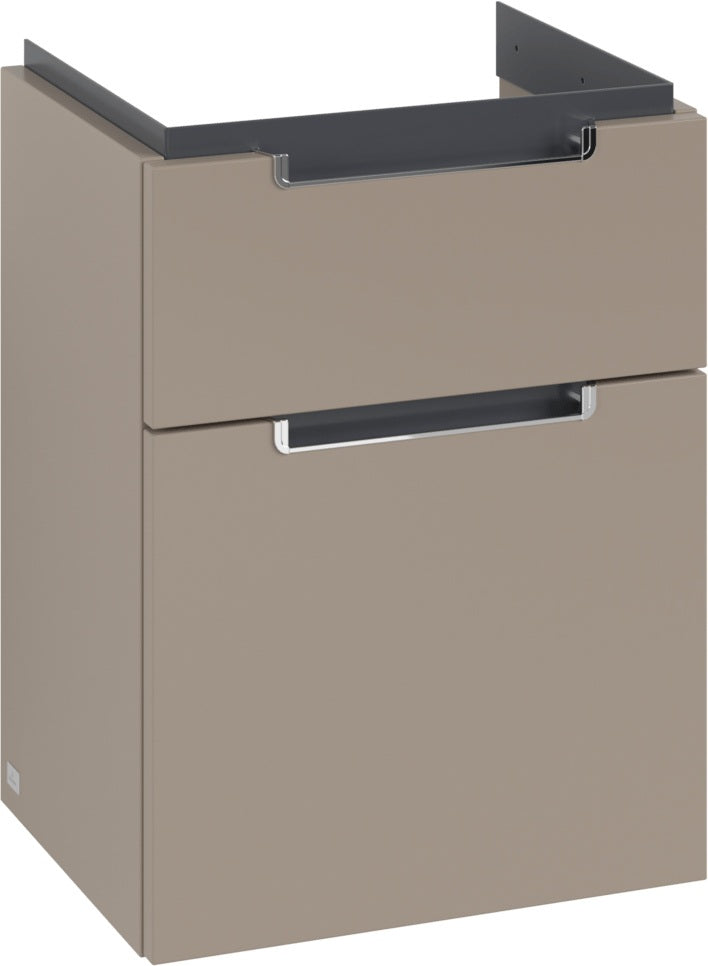 Villeroy & Boch Subway 2.0 Waschtischunterschrank A90610 Taupe 440 mm mit SoftClosing