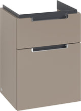 Villeroy & Boch Subway 2.0 Waschtischunterschrank A90610 Taupe 440 mm mit SoftClosing