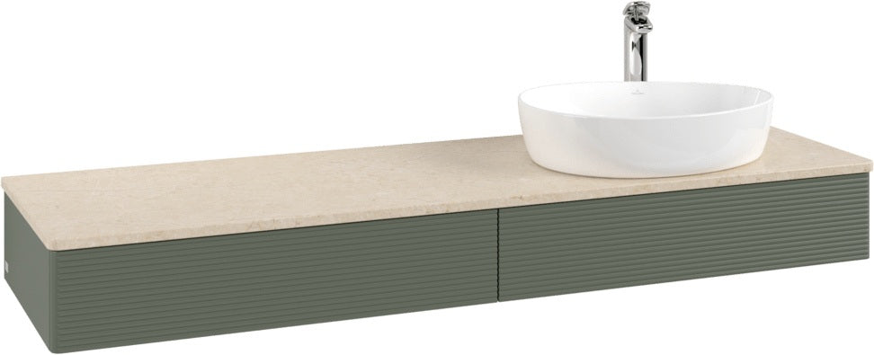 Villeroy & Boch Waschtischunterschrank Antao K16153 1600 mm Anthrazit Matt Lack