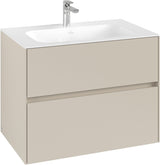 Villeroy & Boch Waschbeckenunterschrank Collaro C13800 White Oak – 796 mm, 2 Auszüge, SoftClosing