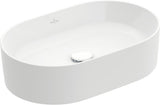 Villeroy & Boch Aufsatzwaschbecken Collaro 4A1956 560 x 360 mm Oval Weiß Alpin