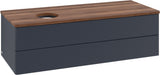 Villeroy & Boch Antao Waschtischunterschrank 1200 mm Anthrazit Matt mit 2 Auszügen