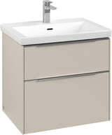 Villeroy & Boch Waschtischunterschrank Subway 3.0 C 576L0 Brilliant White mit LED-Beleuchtung