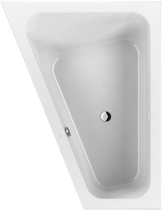 Villeroy & Boch Loop & Friends Raumsparbadewanne 1750x1350 mm linke Ausführung Weiß Alpin