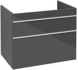 Villeroy & Boch VENTICELLO Waschtischunterschrank 753 mm Santana Oak mit 2 Auszügen und Glasabtrennungen