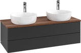 Villeroy & Boch Antao Waschtischunterschrank 1200 mm, 2 Auszüge, Push-Open, Stone Grey Matt