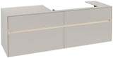 Villeroy & Boch Waschtischunterschrank Collaro C027 B0 1600 mm Glossy White mit LED-Beleuchtung