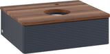 Villeroy & Boch Waschtischunterschrank Antao 600 mm Anthrazit Matt mit LED-Auszugsbeleuchtung