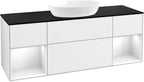 weiß / Mitteldichte Faserplatte (MDF) / GD02G F 1600x603x501mm Glossy White
