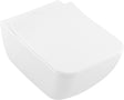 Villeroy & Boch Collaro Wand-WC Set 4626RS spülrandlos mit SoftClosing & QuickRelease, Weiß Alpin