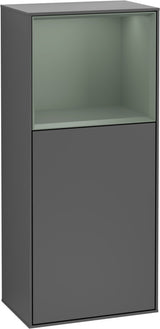Villeroy & Boch Finion Seitenschrank G510GF, 418 mm, Glossy White Lacquer, mit Beleuchtung
