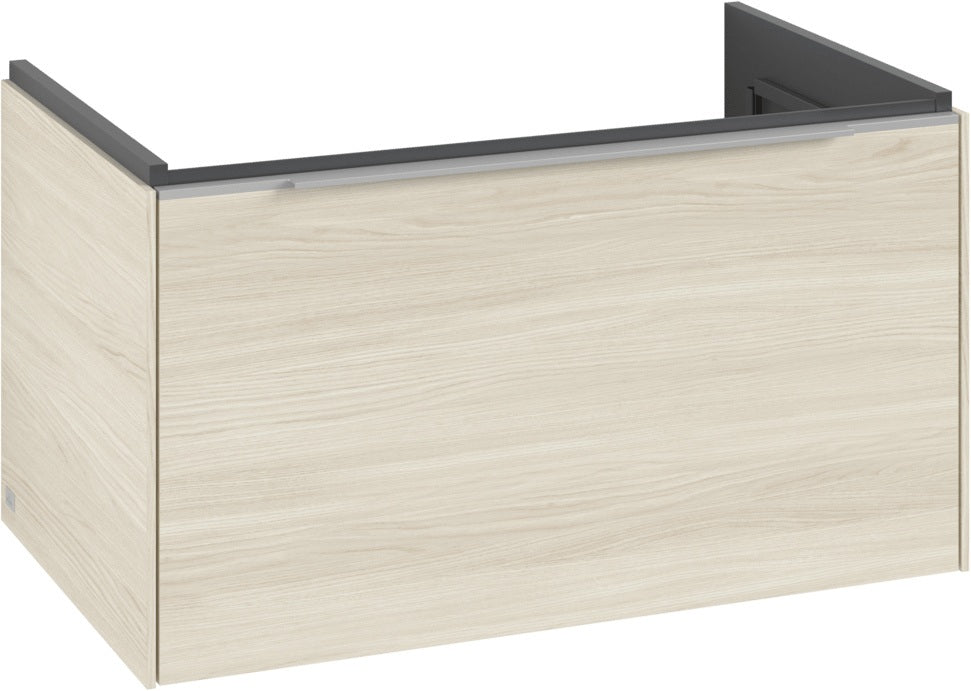 Villeroy & Boch Waschtischunterschrank Subway 3.0 C 573L0 Brilliant White mit Beleuchtung
