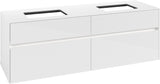 Villeroy & Boch Waschtischunterschrank Collaro C123 B0 1600 mm Glossy White mit LED-Beleuchtung