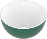 Villeroy & Boch Aufsatzwaschbecken Artis 438932 – Rund, TitanCeram, Forest, 325 mm
