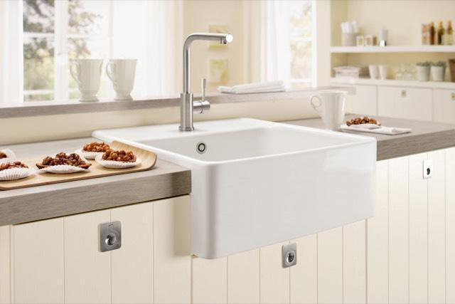 Villeroy & Boch Armaturengriff Zubehör 50x100x50mm Edelstahl massiv poliert