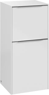 Villeroy & Boch Seitenschrank Subway 3.0 400 mm Brilliant White – Halbhochschrank mit SoftClose