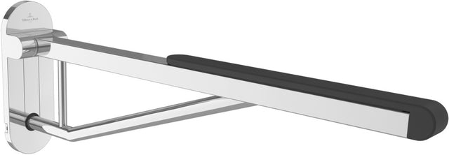 Villeroy & Boch ViCare Klappgriff 921717 – Stützgriff 750 mm, verchromt, Wandmontage, 130 kg