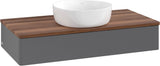 Villeroy & Boch Waschtischunterschrank Antao 1000 mm Anthrazit Matt Lack mit Push-to-Open