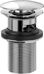 Villeroy & Boch Push-Open Ablaufgarnitur Universal Taps & Fittings Chrom 64x64x99 mm