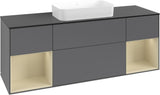 Villeroy & Boch Finion Waschtischunterschrank 1600 mm Glossy White Lacquer mit Beleuchtung