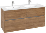 Villeroy & Boch Waschtischunterschrank Collaro C147 B0 1261 mm White Matt mit LED-Beleuchtung
