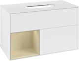 Villeroy & Boch Finion Waschtischunterschrank 1000 mm Glossy White Lacquer – mit LED-Beleuchtung & SoftClosing