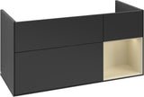Villeroy & Boch Finion Waschbeckenunterschrank Glossy White Lacquer 1196 mm mit LED-Beleuchtung