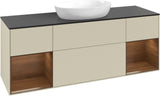 Villeroy & Boch Finion Waschtischunterschrank 1600 mm Glossy White Lacquer mit Beleuchtung