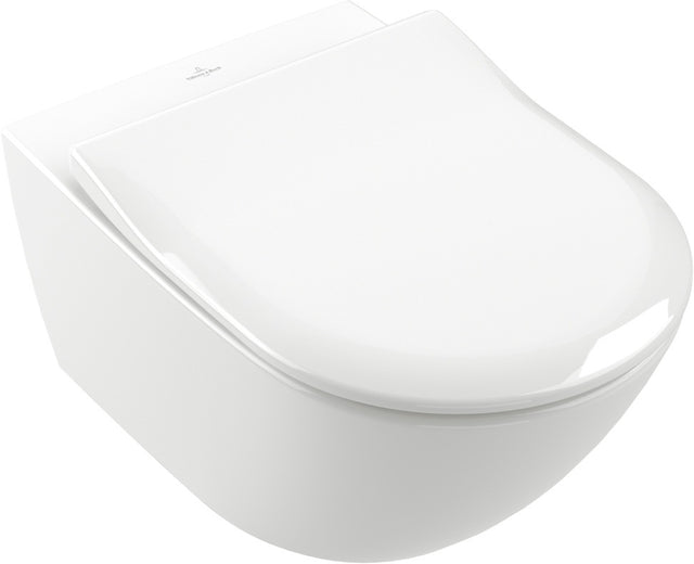 Villeroy & Boch WC-Sitz Subway 2.0 SlimSeat Duroplast Weiß Alpin mit SoftClosing
