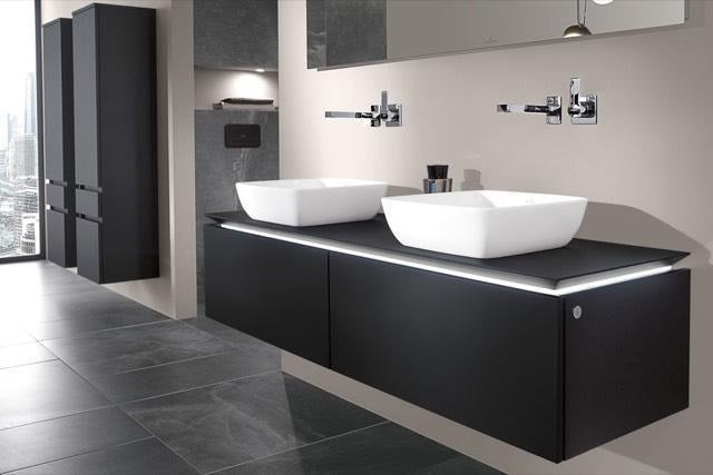 Villeroy & Boch Artis Aufsatzwaschbecken 410 mm Weiß Alpin CeramicPlus – Quadratisch, TitanCeram
