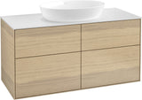 Villeroy & Boch Finion Waschbeckenunterschrank 1000 mm Glossy White Lacquer mit Beleuchtung