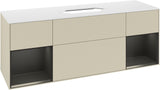Villeroy & Boch Finion Waschbeckenunterschrank 1600 mm Glossy White Lacquer mit LED-Beleuchtung