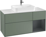 Villeroy & Boch Waschtischunterschrank Finion F421G 1200 mm Glossy White Lacquer