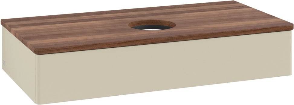 Villeroy & Boch Waschtischunterschrank Antao 1000 mm Anthrazit Matt Lack mit Push-to-Open