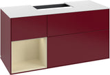 Villeroy & Boch Finion Waschtischunterschrank G161G 1200 mm Glossy White Lacquer mit LED-Beleuchtung