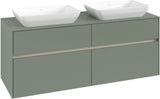 Villeroy & Boch Waschtischunterschrank Collaro C119 B0 1400 mm White Oak mit Beleuchtung