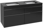 schwarz / Mitteldichte Faserplatte (MDF) / chrom