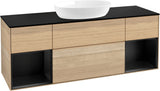 Villeroy & Boch Finion Waschtischunterschrank 1600 mm Glossy White Lacquer mit Beleuchtung
