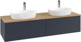 Villeroy & Boch Antao Waschtischunterschrank 1600 mm Anthrazit Matt mit 2 Auszügen