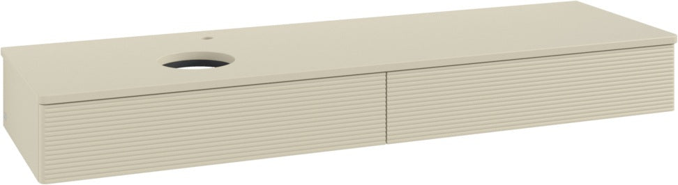 Villeroy & Boch Antao Waschbeckenunterschrank K15150 1600 mm Anthrazit Matt Lack