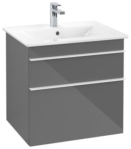 Villeroy & Boch VENTICELLO Waschtischunterschrank 603 mm Santana Oak mit 2 Auszügen und Glasabtrennungen