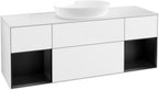 weiß / Mitteldichte Faserplatte (MDF) / FD01P D 1600x603x501mm Glossy White