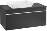 Villeroy & Boch Venticello Waschtischunterschrank Glossy White 957 mm, Auszug links