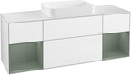 weiß / Mitteldichte Faserplatte (MDF) / G741G M 1600x603x501mm Glossy White