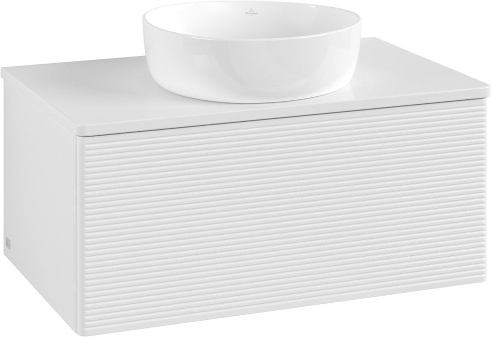 Villeroy & Boch Waschtischunterschrank Antao K30110 800 mm Glossy White Lacquer